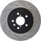 Centric Parts Sport Drilled/Slotted Brake Rotor, 127.47021L 127.47021L - alternate 1